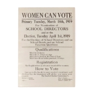 Suffrage Poster Magnet