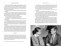 Page spread from "Wisconsin for Kennedy" showing several paragraphs of text and a black and white snapshot of Vel Phillips with John F. Kennedy. 