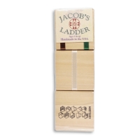 The Jacob's Ladder toy in its packaging 