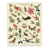 The Hummingbirds Vintage Puzzle 1000 Pieces poster