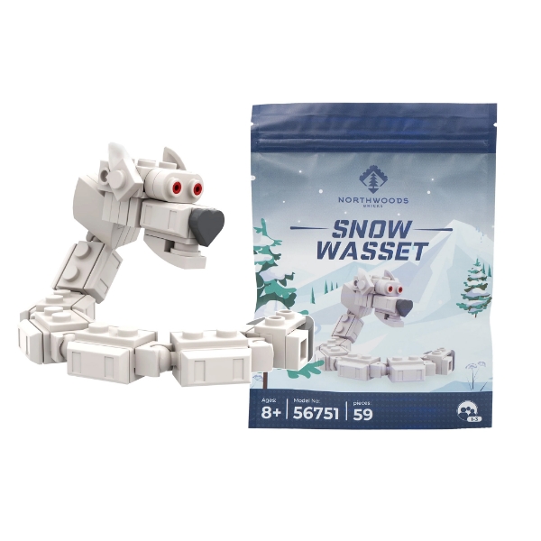 Picture of Snow Wasset - Buildable Bricks 