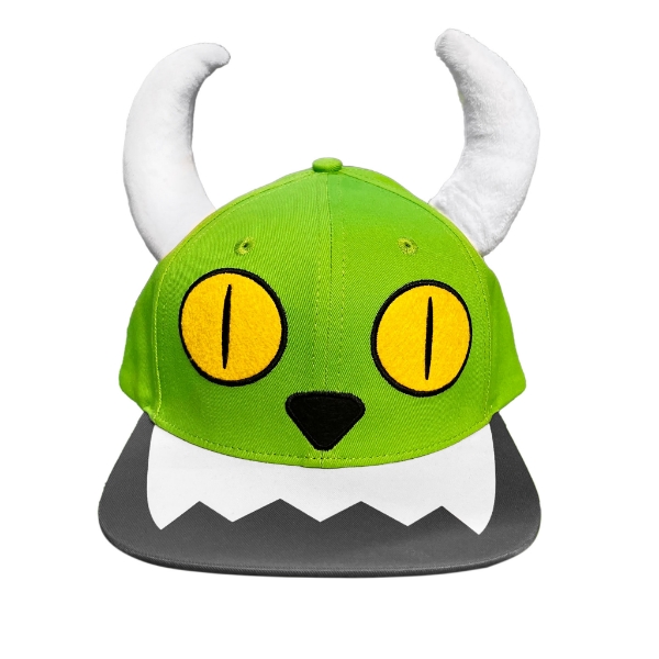 The Green Hodag Hat on a white background