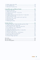 Table of contents for the book "Best Lake Hikes Wisconsin."